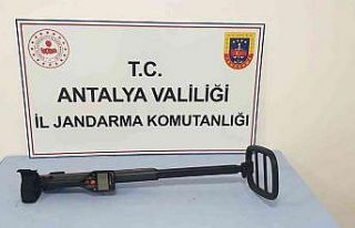 Bizans manastırında kaçak kazıya suçüstü baskın