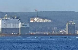 Boka Vanguard Çanakkale Boğazı’ndan geçiş yaptı