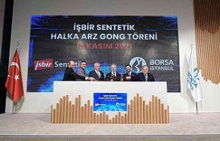 Borsa İstanbul’da gong İşbir Sentetik için çaldı