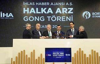 Borsada gong İhlas Haber Ajansı için çaldı