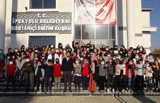 Bostaniçi Eğitim Köşkü’nde öğrenciler geleceğe...