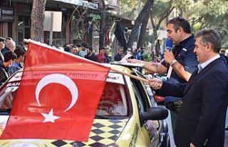 Buharkent Tırmanma Yarışı seremonik startı verildi
