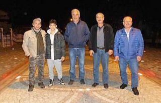 Burhaniye ışıklandırma çalışmaları ile ışıl...