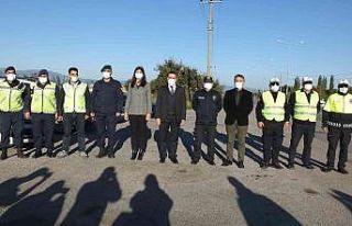 Burhaniye’de emniyet kemeri uygulaması