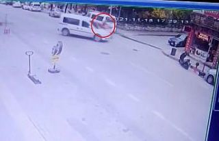 Bursa’da feci motor kazası güvenlik kameralarına...