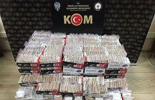 Bursa’da kaçak alkol ve tütün operasyonu