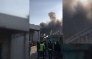 Bursa’da Organize Sanayi Bölgesi’nde fabrika...