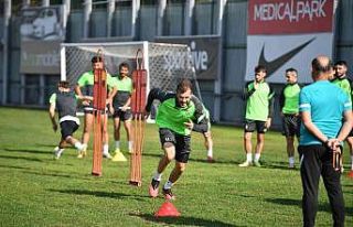 Bursaspor’da Kocaelispor maçı hazırlıkları...