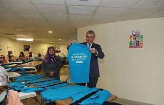 Büyükşehir tekstil ürünlerini kendi üretiyor