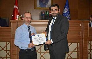 Büyükşehir’de ‘ayın personelleri’ ödüllendirildi