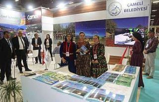 Çameli Belediyesi standına 9. Antalya Şehircilik...