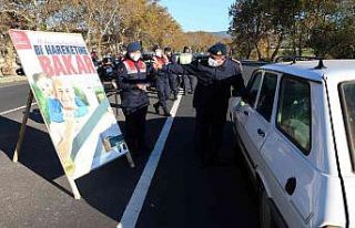 Çanakkale’de Güvenli Trafik Bi Hareketine Bakar...