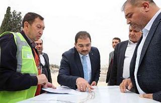 Canpolat kültür merkezi ve millet bahçesini inceledi