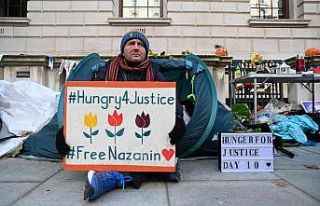 Casuslukla suçlanan İranlı Nazanin’in eşi açlık...