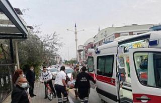 Çatıdan düşen işçi yaralandı