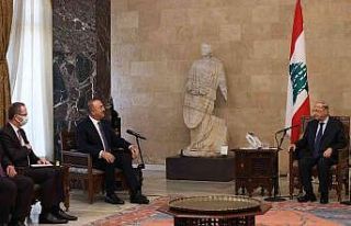 Çavuşoğlu, Lübnan Cumhurbaşkanı tarafından...