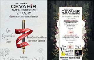 Cevahir Kafe Restoran’dan öğretmenlere 5 yıldızlı...