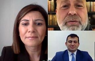 Çevrimiçi konferansta kadın haklarının korunması...