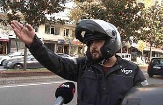 Ceza kesilen motosikletli: “Duran yayaya ‘Buyurun...