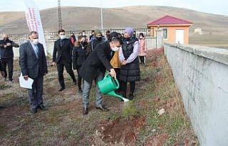 Çıldır’da fidan dikimi yapıldı