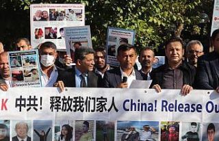 Çin zulmündeki Doğu Türkistan için basın açıklaması