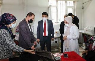 Cizre Kaymakamı ÇATOM kursiyerleri ile bir araya...