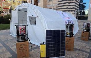 Cizre’de çiftçilere çadır, güneş enerji paneli,...