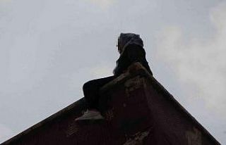 Çocuğunu göremediği için intihar etmek isteyen...