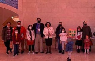 Çocuk Üniversitesi’nde katılım sertifikaları...