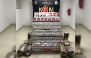 Çorum polisinden kaçak makaron operasyonu