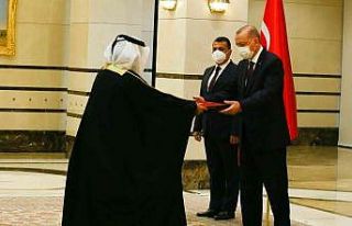 Cumhurbaşkanı Erdoğan, Katar Büyükelçisi Al...