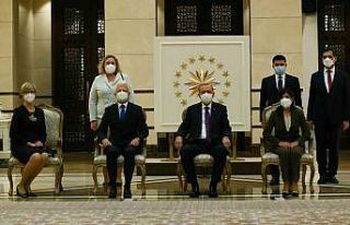 Cumhurbaşkanı Erdoğan, Litvanya Büyükelçisi...