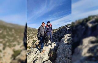 Dağda 72 saat mahsur kalan keçileri jandarma kurtardı