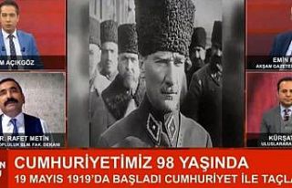 Dekan Metin, Cumhuriyetin ilanı, öncesi ve sonrasını...