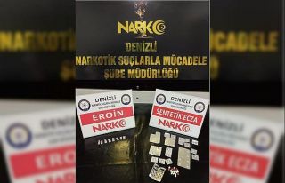 Denizli’de 7 zehir taciri tutuklandı