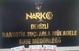 Denizli’de 8 zehir taciri tutuklandı