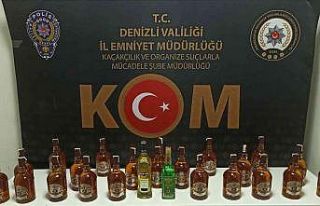 Denizli’de alkol kaçakçılarına 3 ayrı operasyon:...