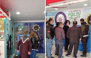 Denizli’de Narkotik Eğitim Tırı mücadeleye dikkat...