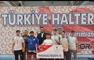 Denizlili halterci Türkiye Şampiyonu oldu