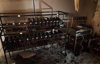 Depoda çıkan yangında bilgisayarlar kullanılamaz...