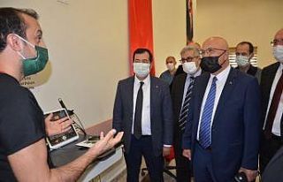 Devlet Hastanesi’ne alınan Göz Biyometri Cihazı’nın...