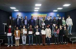 Diyarbakır’da hijyen ve temizlik kursunu tamamlayanlar...