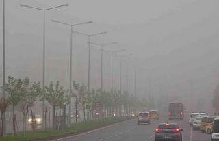 Diyarbakır’da sis