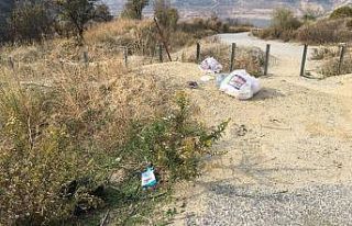Doğayı kirletenlere vatandaşlar tepki gösterdi