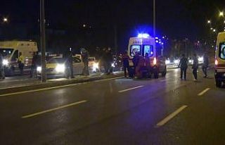 Düğündeki kavgada otomobili insanların üzerine...