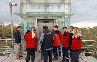 Dünyanın her yerinden gelip eğitim alıyorlar
