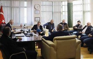 Düzce TSO Başkanı Şahin MHP yönetimini ağırladı