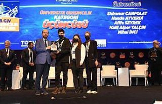 Düzce üniversitesi ödül aldı