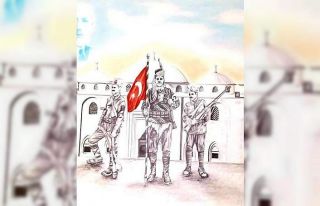 Düzceli öğrencinin resmi ikinci oldu
