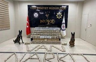 (Düzeltme) Van’da 478 kilo 600 gram uyuşturucu...